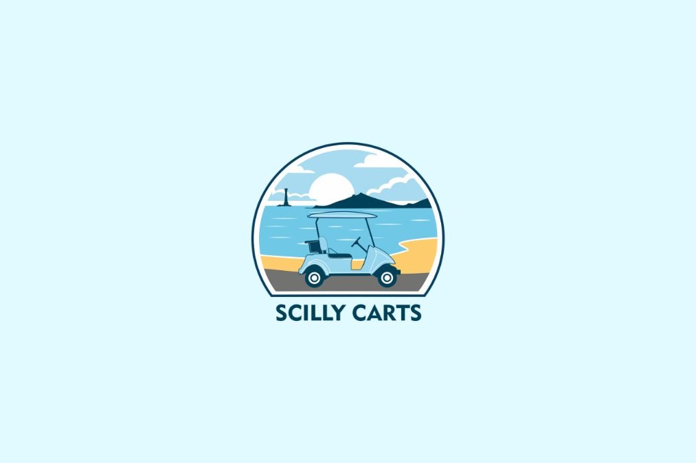 Scilly Carts brand identity and logo designed by High Reach Studio